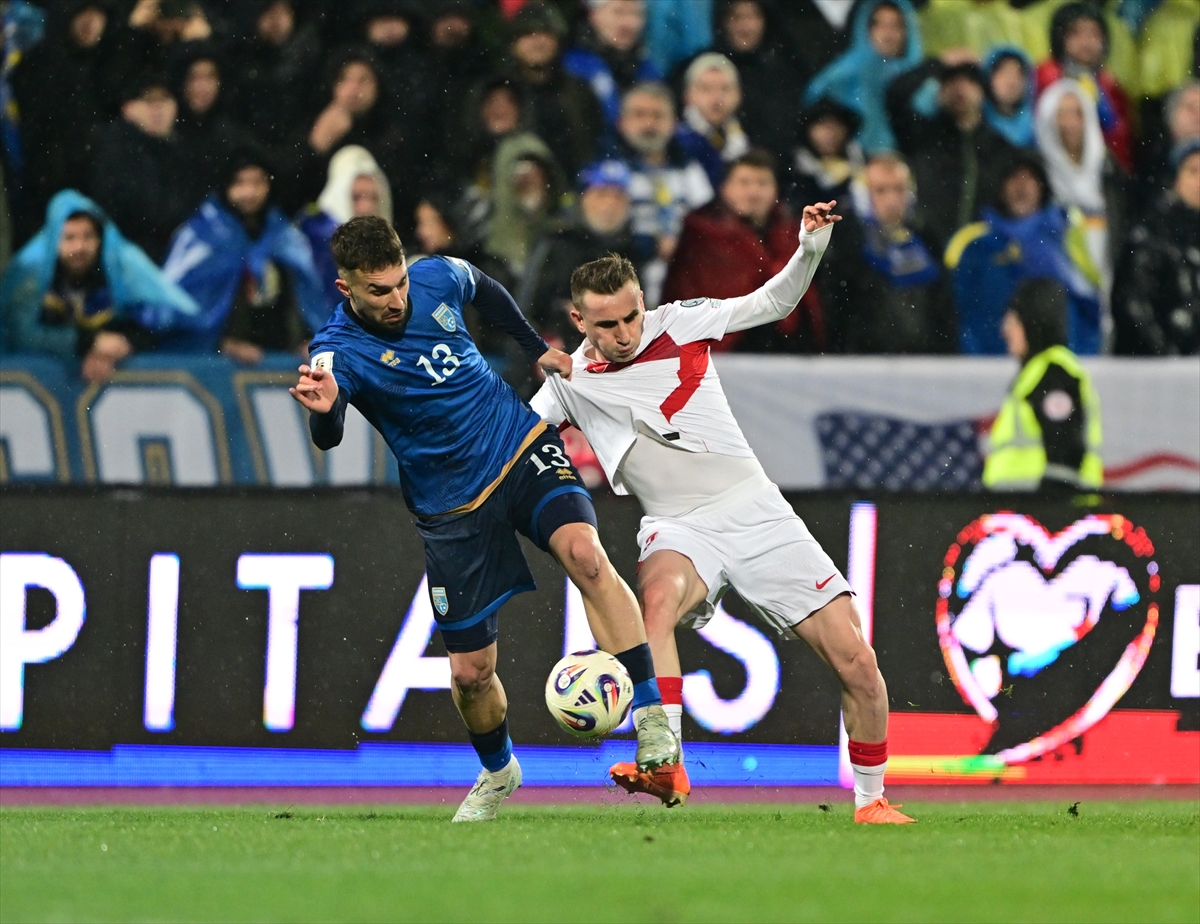 Türkiye bastırdı, Kosova direndi: İlk yarı 0-0