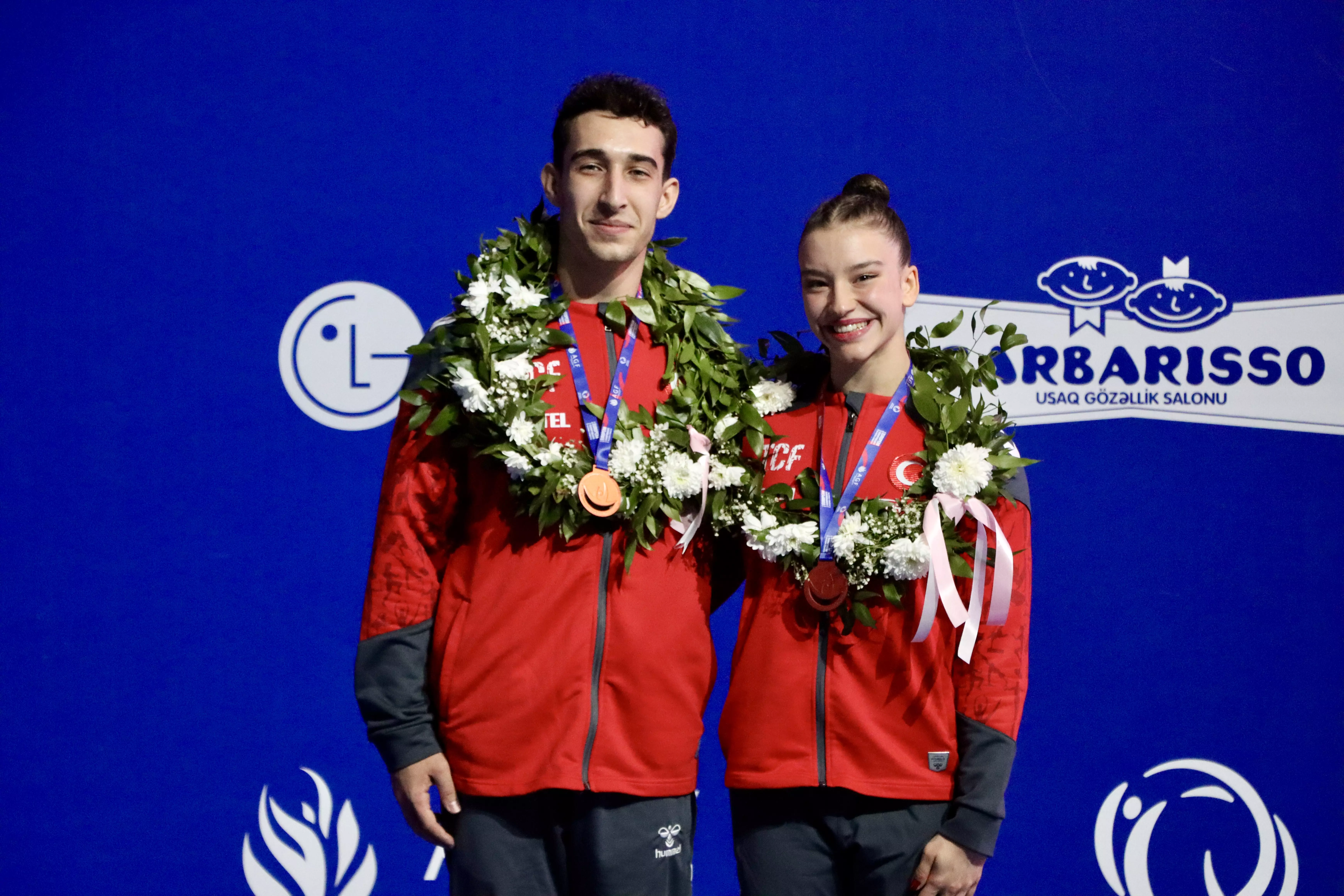 Milli cimnastikçilerden dünya kupası’nda bronz madalya