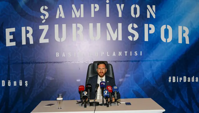 Erzurumspor’dan Süper Lig mesajı: “Bu bir tesadüf değil, inancın zaferi”