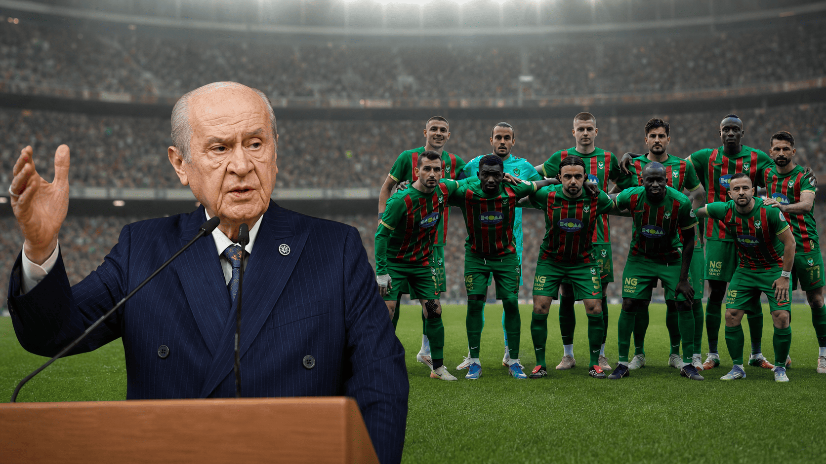MHP lideri Bahçeli’den Amedspor’a tebrik mesajı
