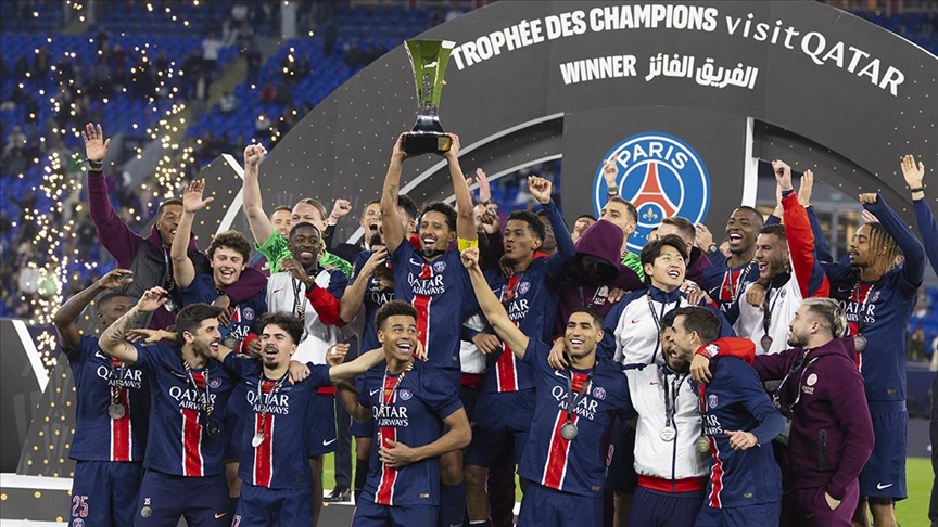 PSG Lens’i devirdi, Fransa’da şampiyonluğu ilan etti