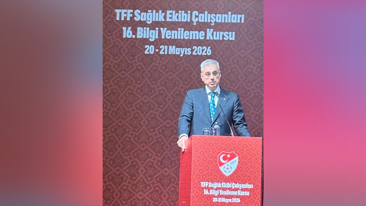 TFF kursunda Bakan Memişoğlu’ndan “Sağlık, spordur” mesajı