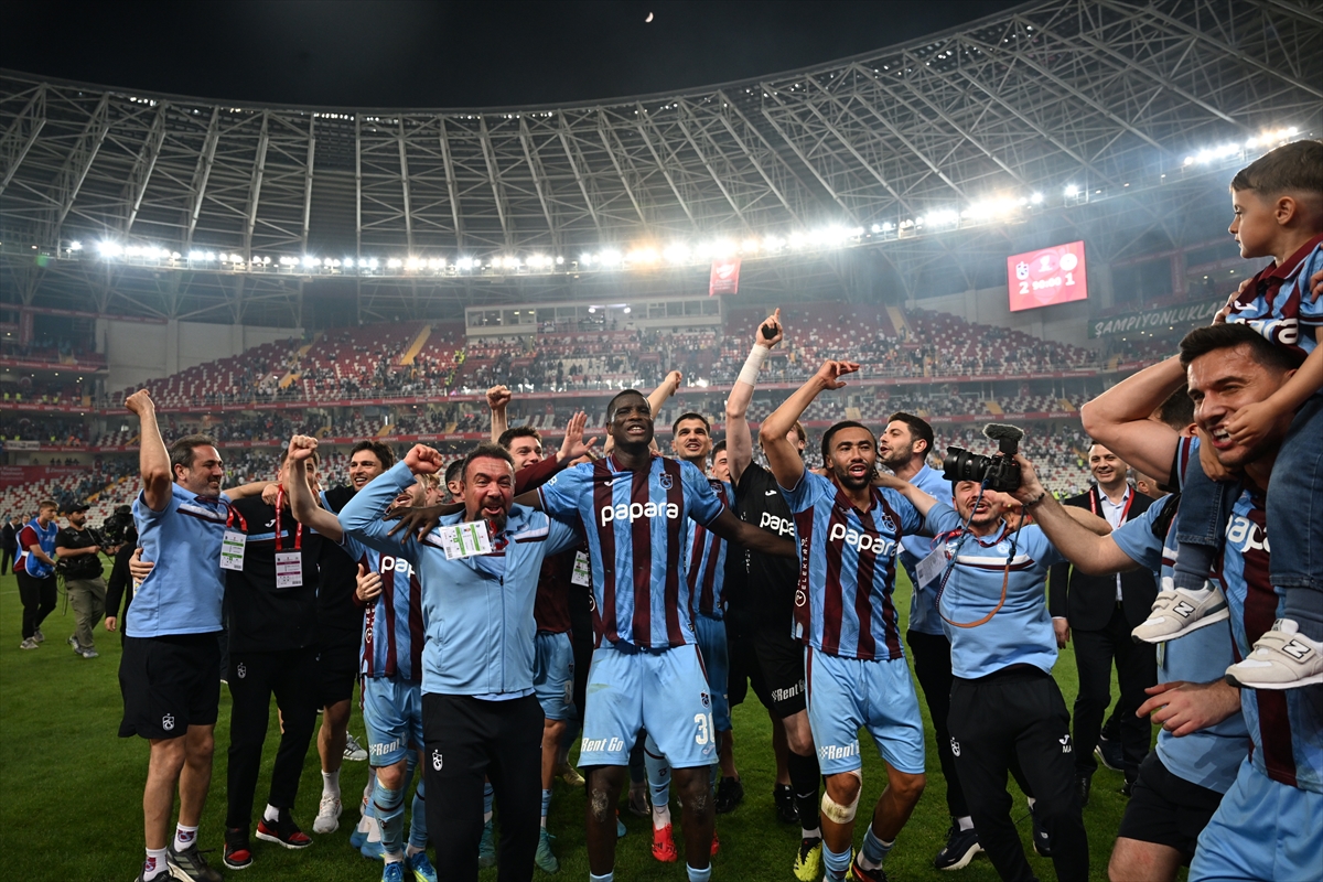 Ziraat Türkiye Kupası’nda şampiyon Trabzonspor