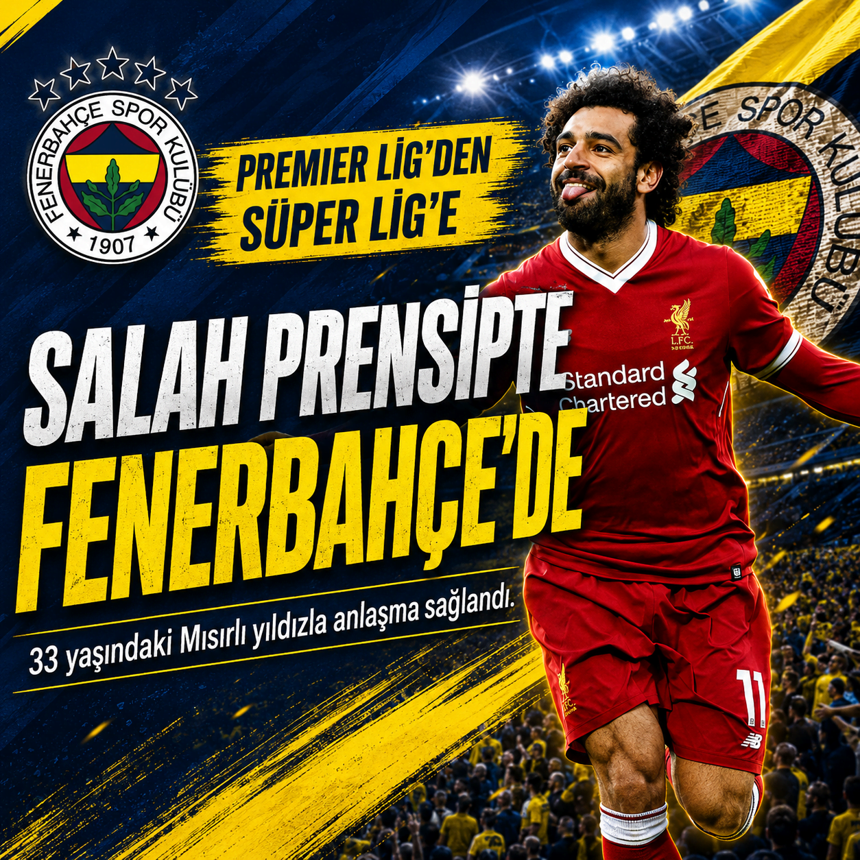 Fenerbahçe’den sezonun bombası: Salah'ta anlaşma tamam