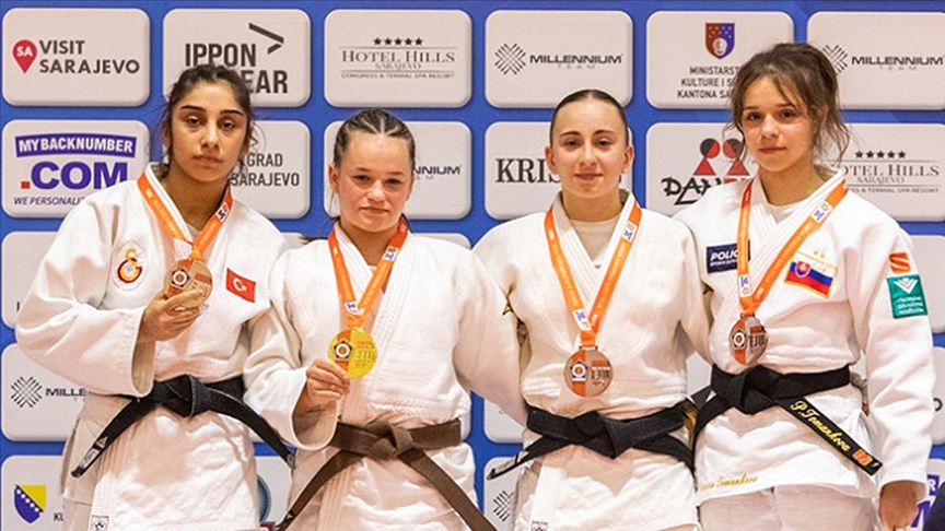 Türk sporcular Saraybosna’da 8 madalya kazandı