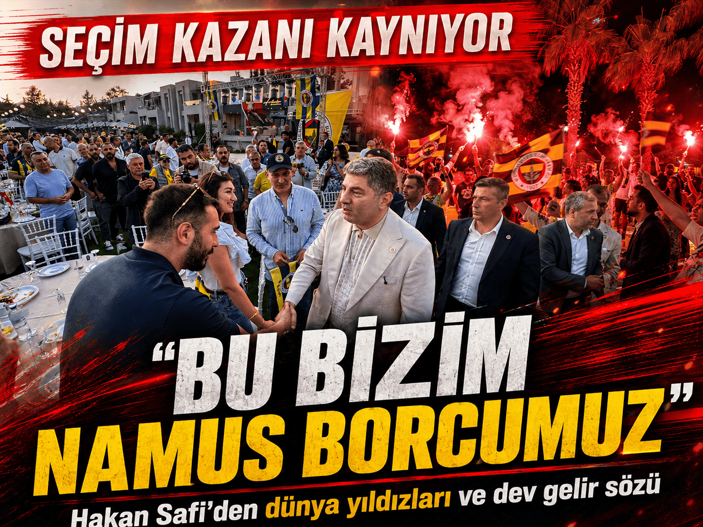 Hakan Safi: Dünya yıldızlarını getirmek namus borcumuzdur