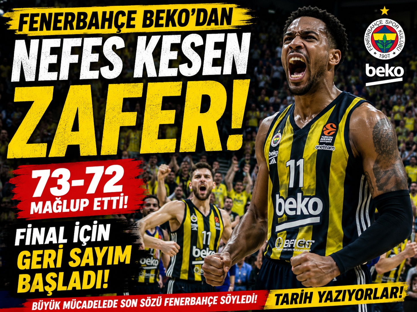 Fenerbahçe seride Anadolu Efes’e karşı 2-0 öne geçti