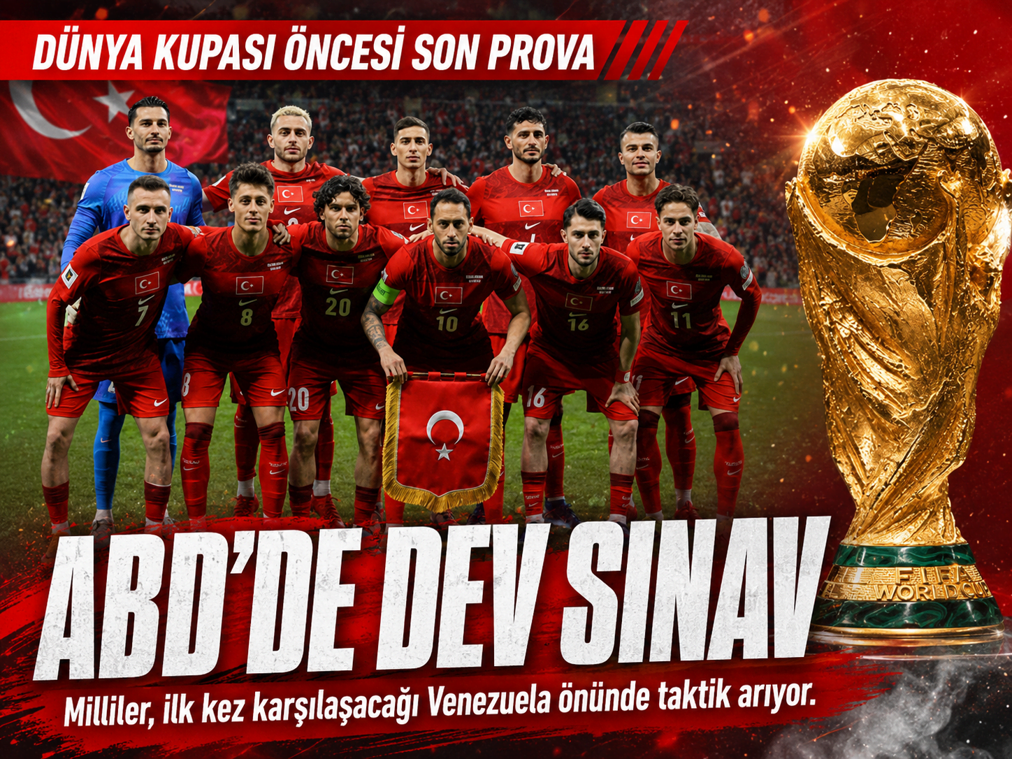 Bizim Çocuklar son provaya çıkıyor! Rakip Venezuela
