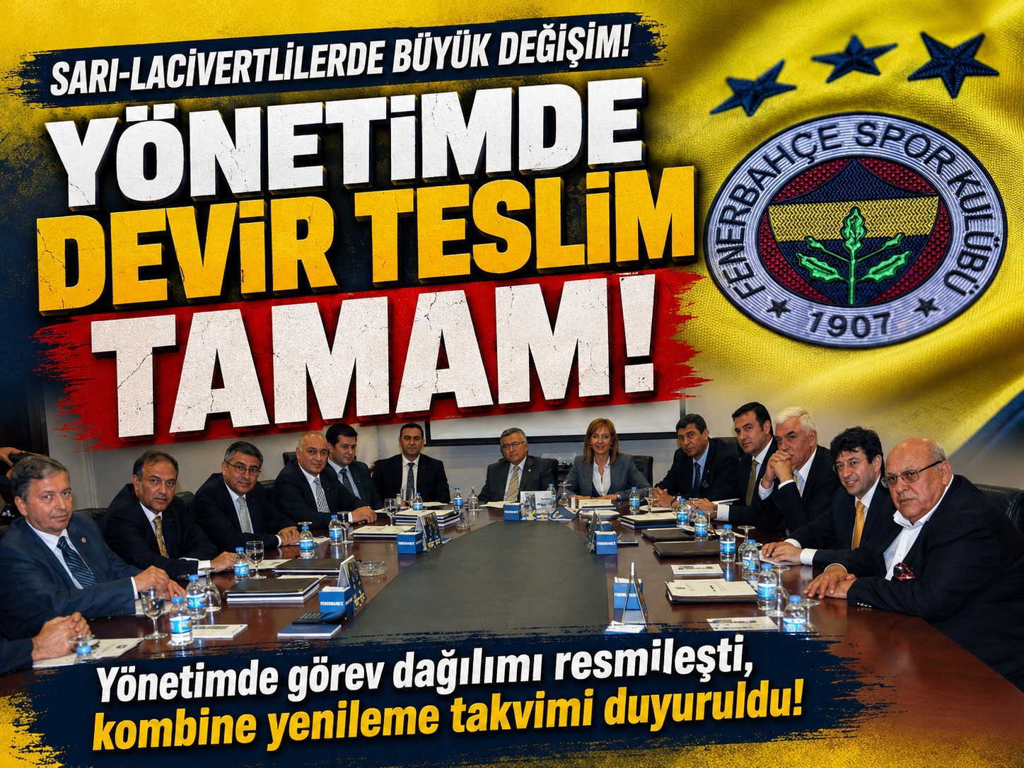 Fenerbahçe'de yeni çağ! İşte yönetimdeki süper ikililer!