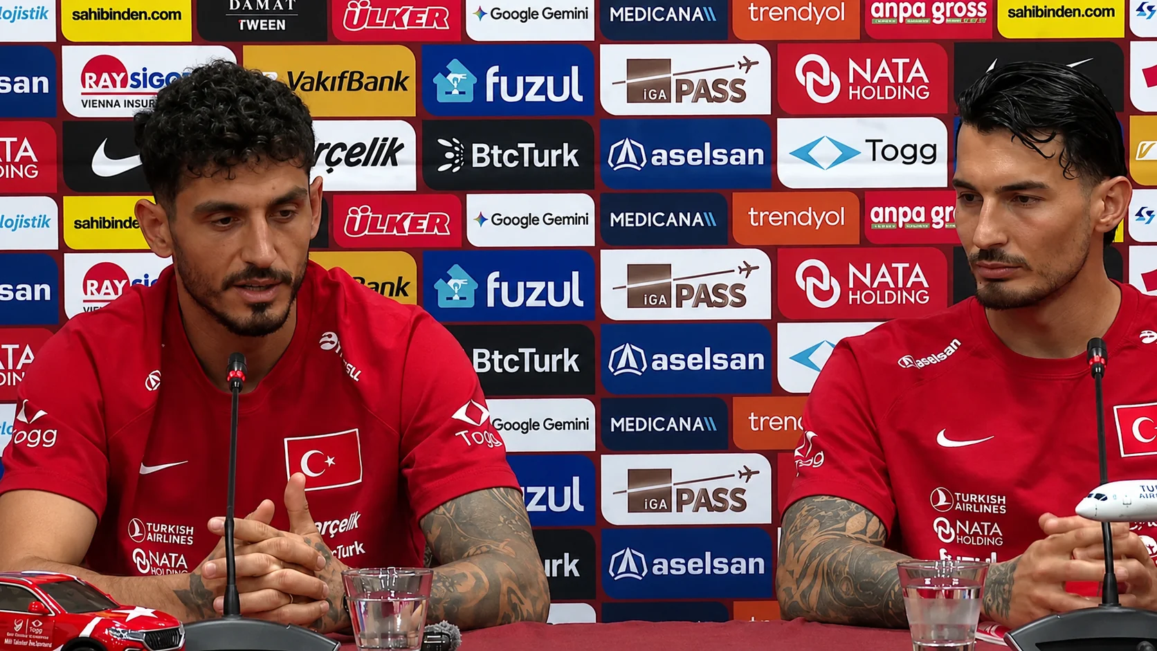 Uğurcan ve Samet Paraguay maçı öncesi konuştu