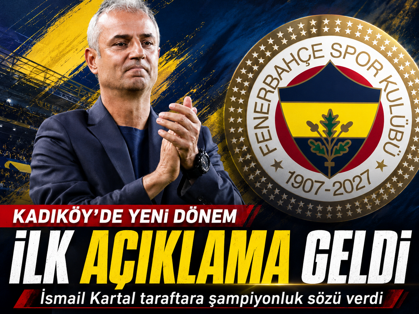 İsmail Kartal'dan şampiyonluk sözü! "Bu sezon kupayı alacağız"
