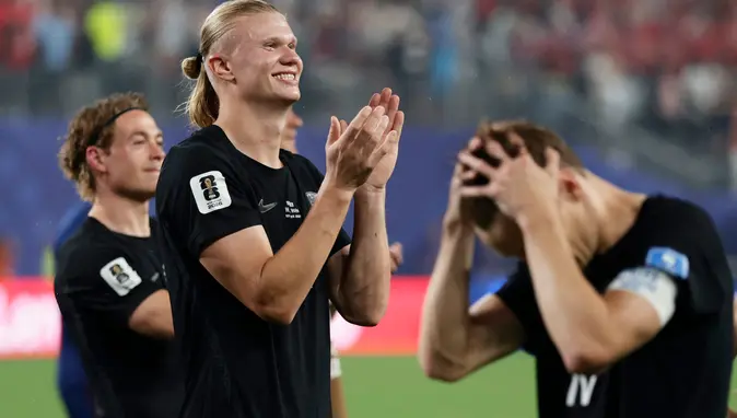Haaland durmuyor! Norveç son 32 biletini kaptı