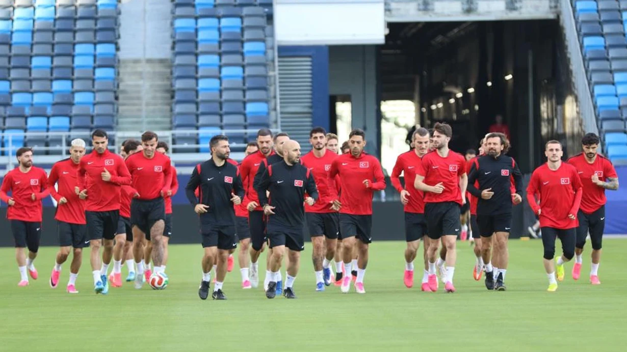 Milliler Los Angeles’ta ABD maçına hazırlanıyor