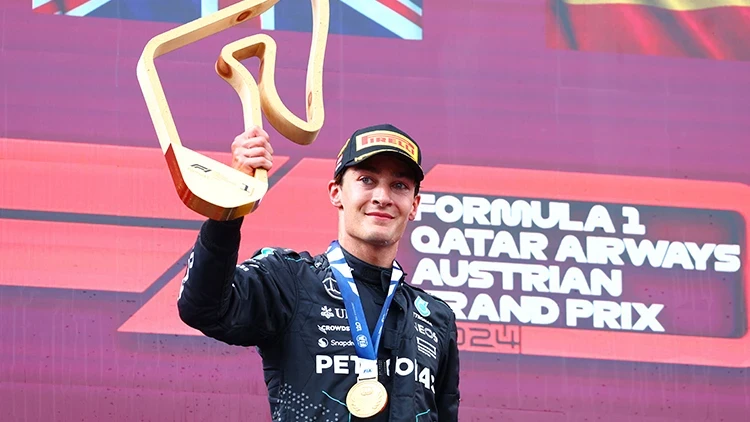 Formula 1 Avusturya Grand Prix’sinde kazanan George Russell oldu