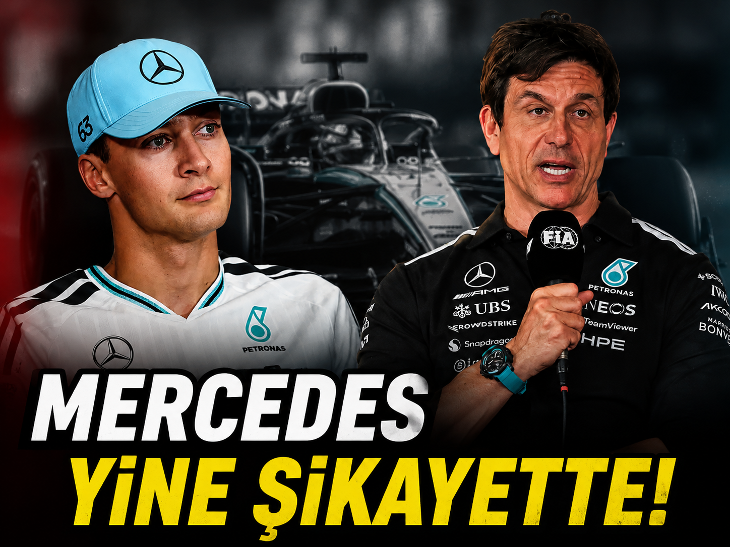 Mercedes'ten Ferrari'nin güncellemelerine gönderme! Vowles'tan yanıt