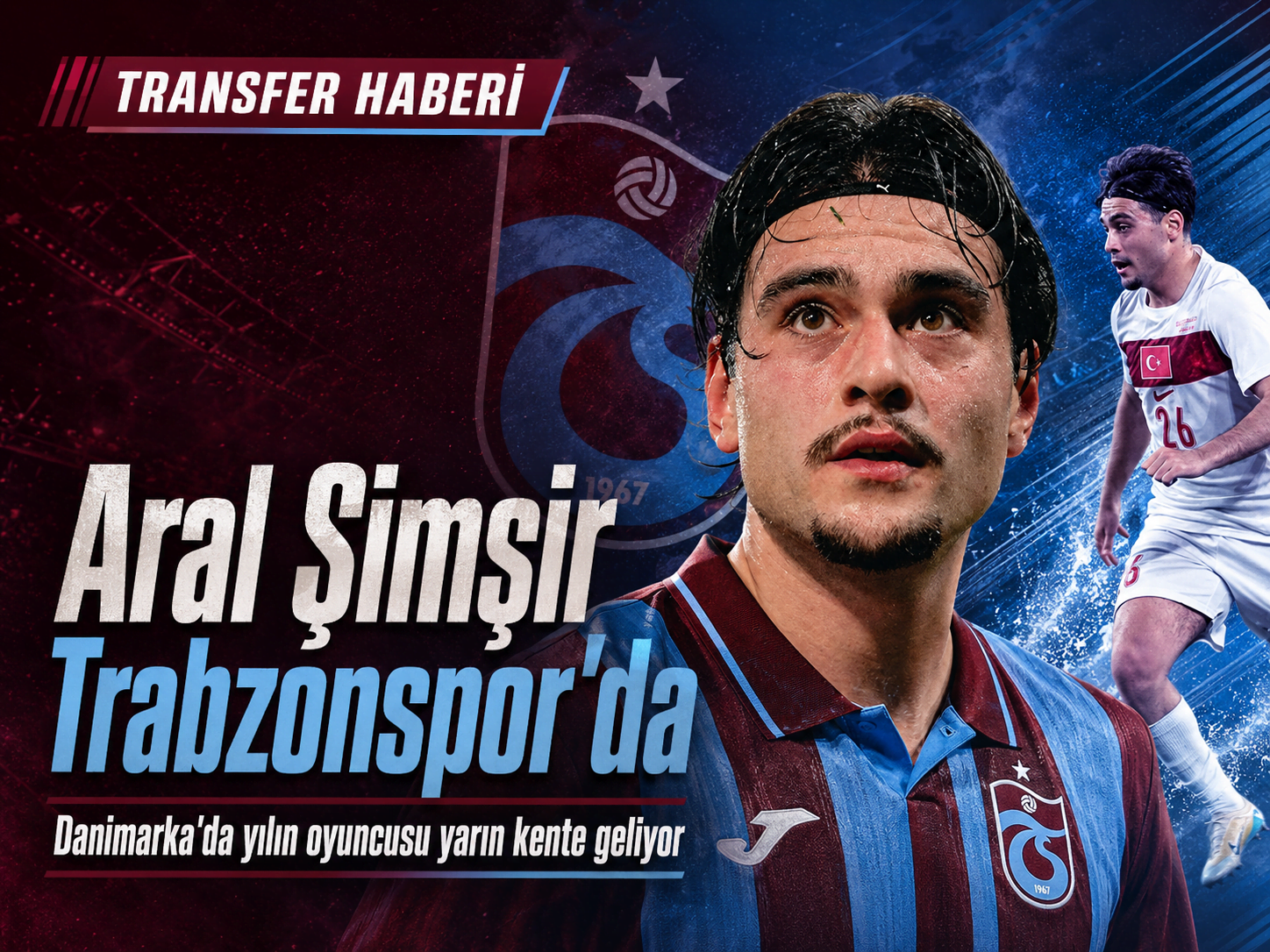 Trabzonspor'dan kanat hamlesi! Aral Şimşir tamam