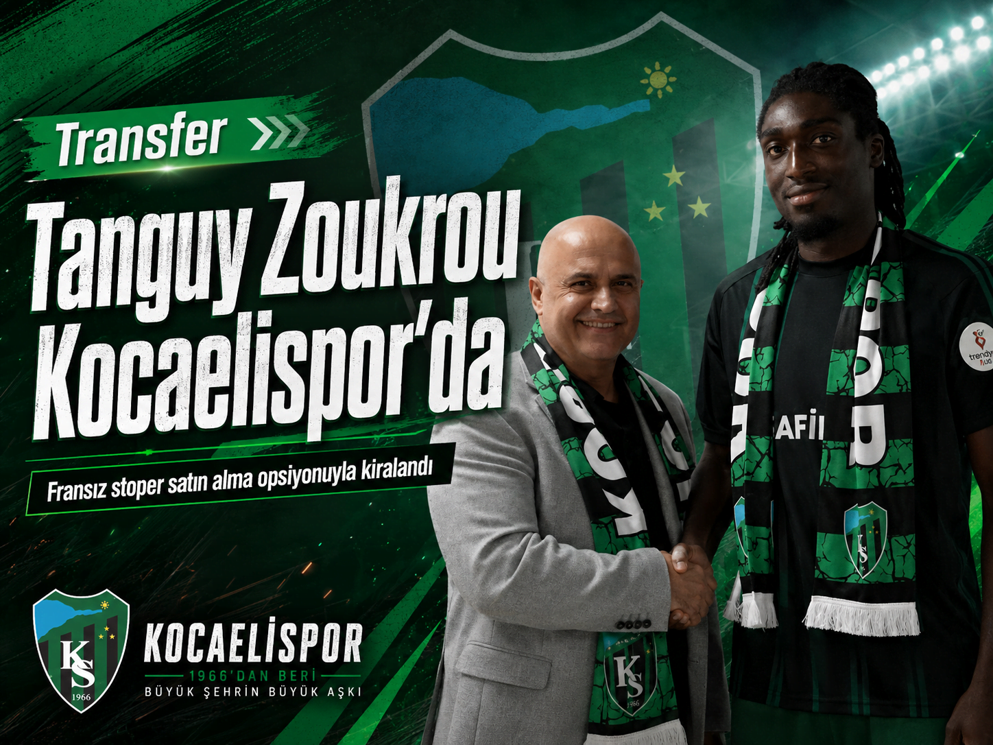 Kocaelispor'dan savunmaya Fransız takviyesi