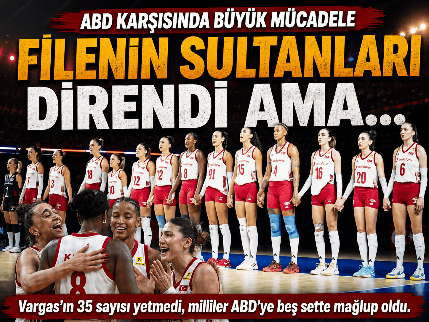 Vargas’ın 35 sayısı ABD engelini aşmaya yetmedi