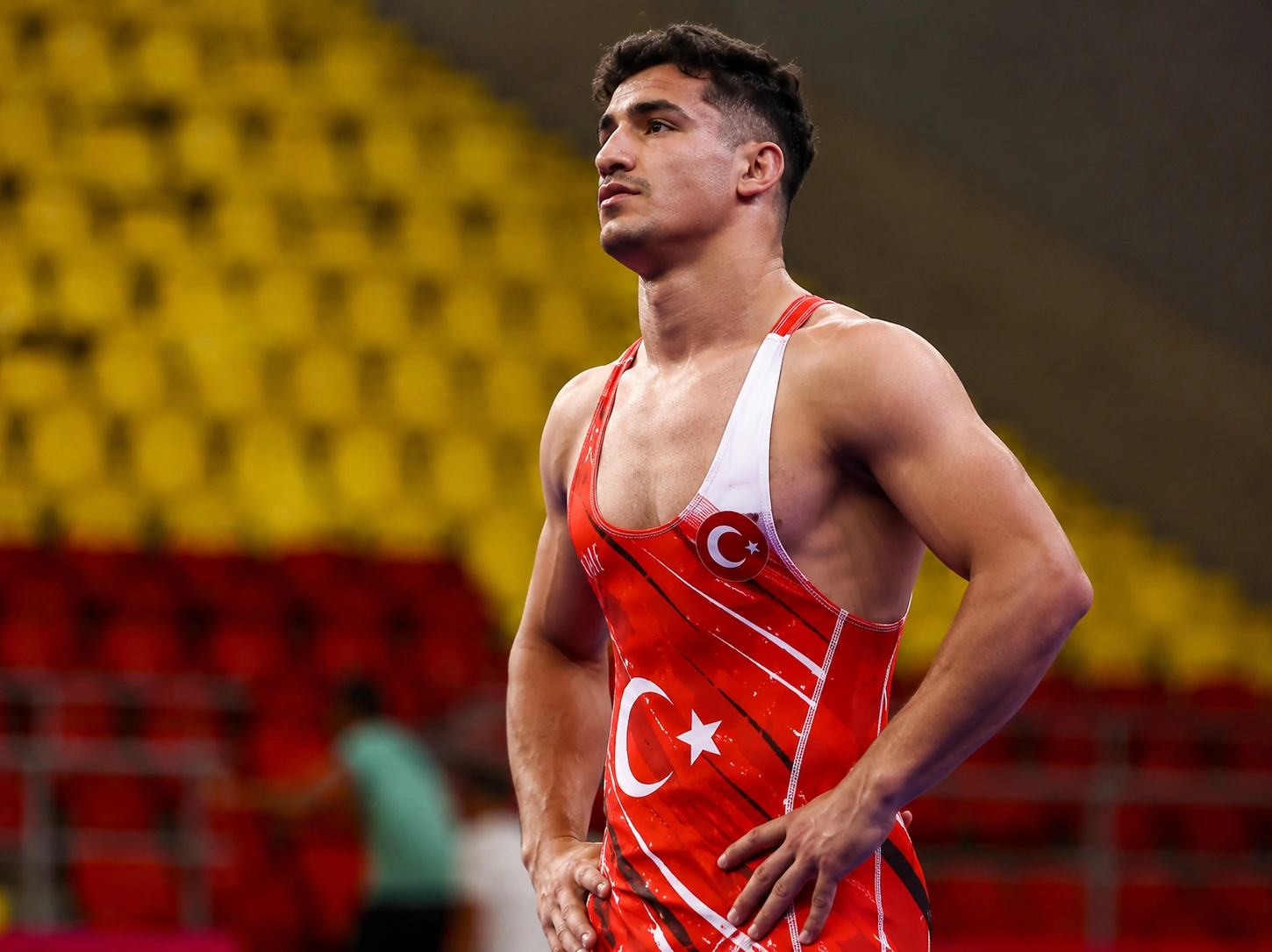 Milli güreşçi Yasin Uzun Avrupa üçüncüsü oldu