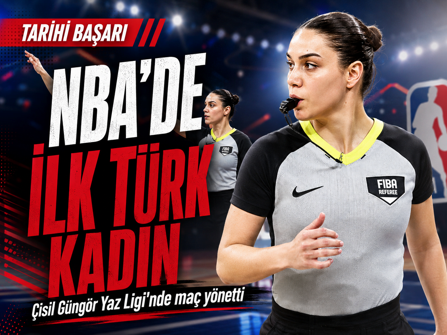 NBA Yaz Ligi'nde Türk imzası: Bir ilki gerçekleştirdi