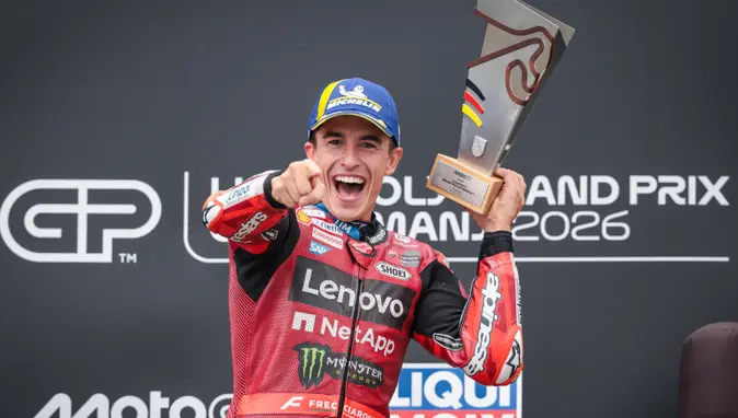Marc Marquez Sachsenring'de şov yaptı! Toprak yarışı 15. sırada bitirdi