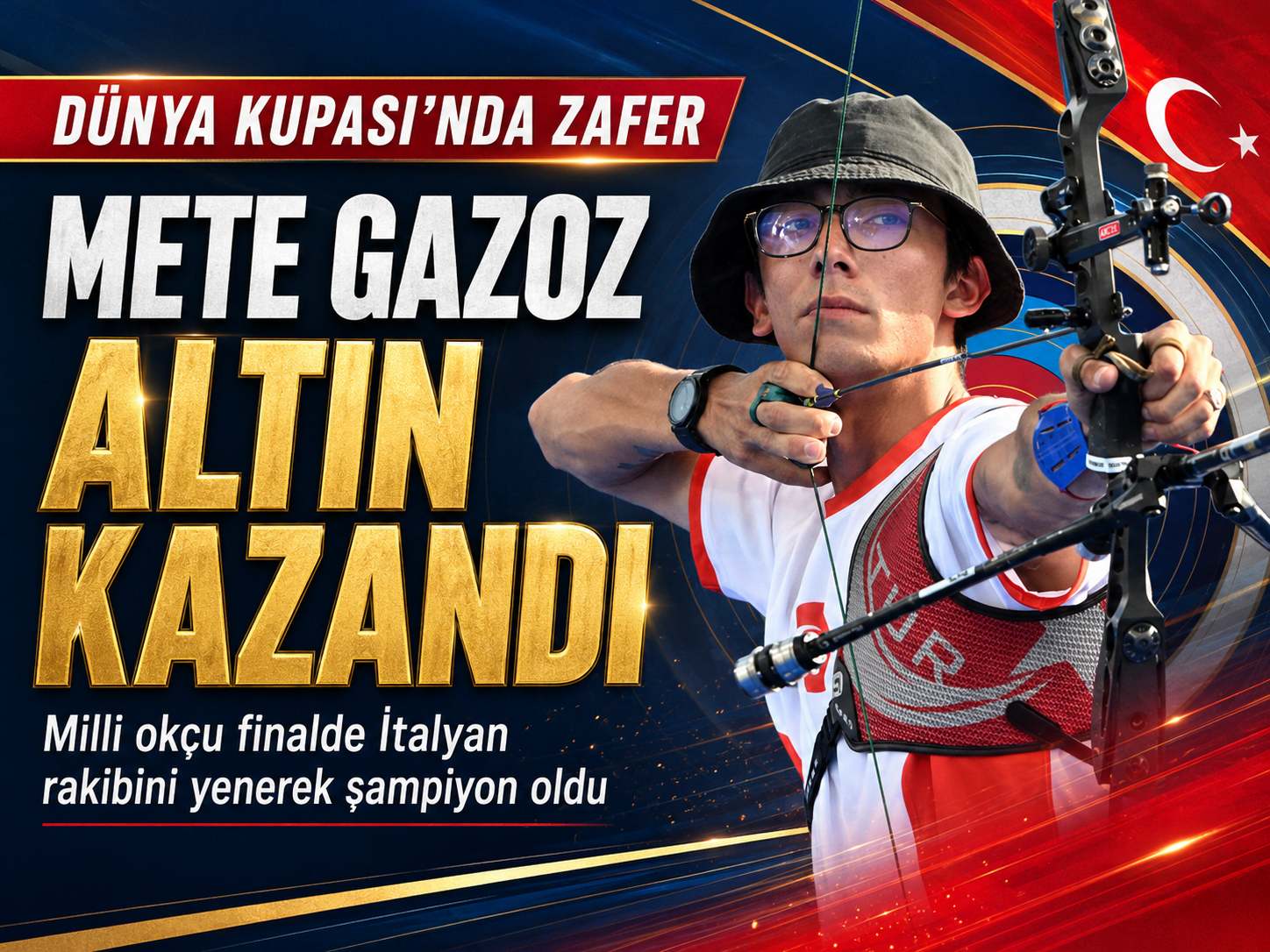 Dünya Kupası'nda altın ok Mete Gazoz'dan geldi