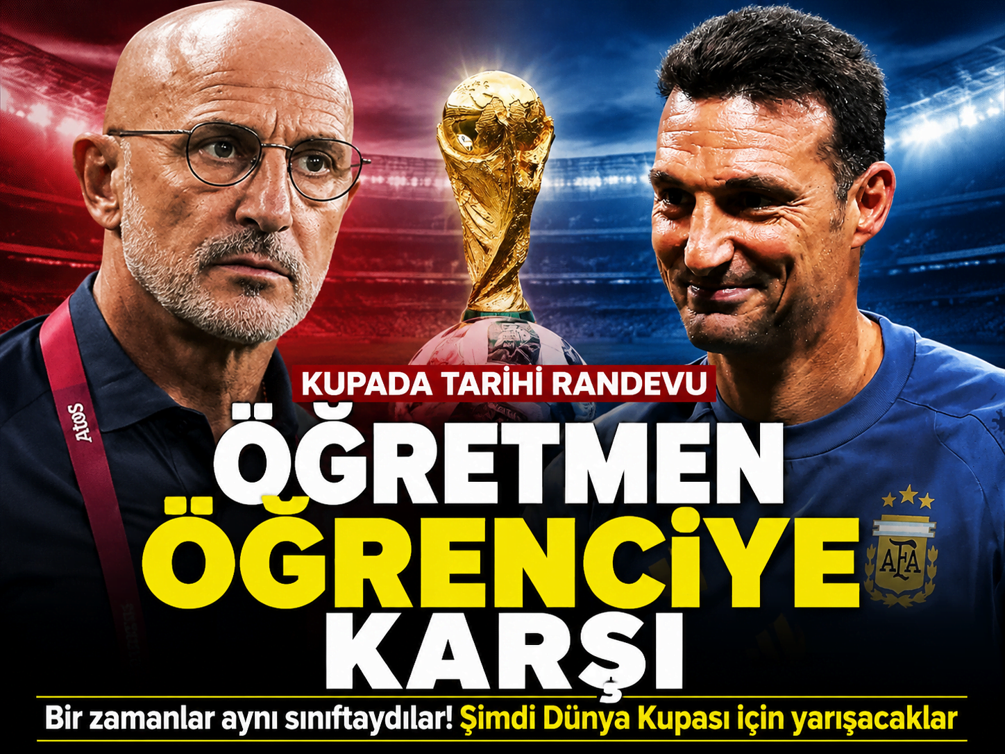 Bir zamanlar aynı sınıftaydılar! Şimdi Dünya Kupası için yarışacaklar