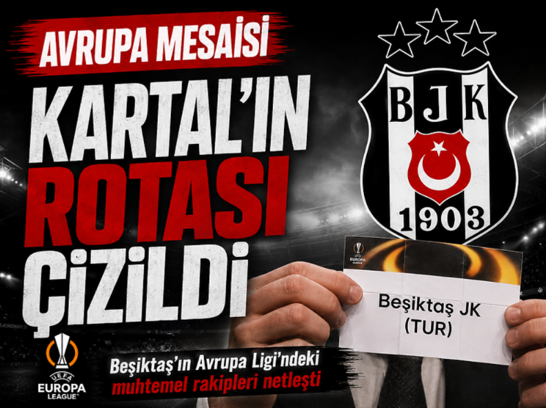Avrupa Ligi'nde Beşiktaş'ın olası rakibi belli oldu