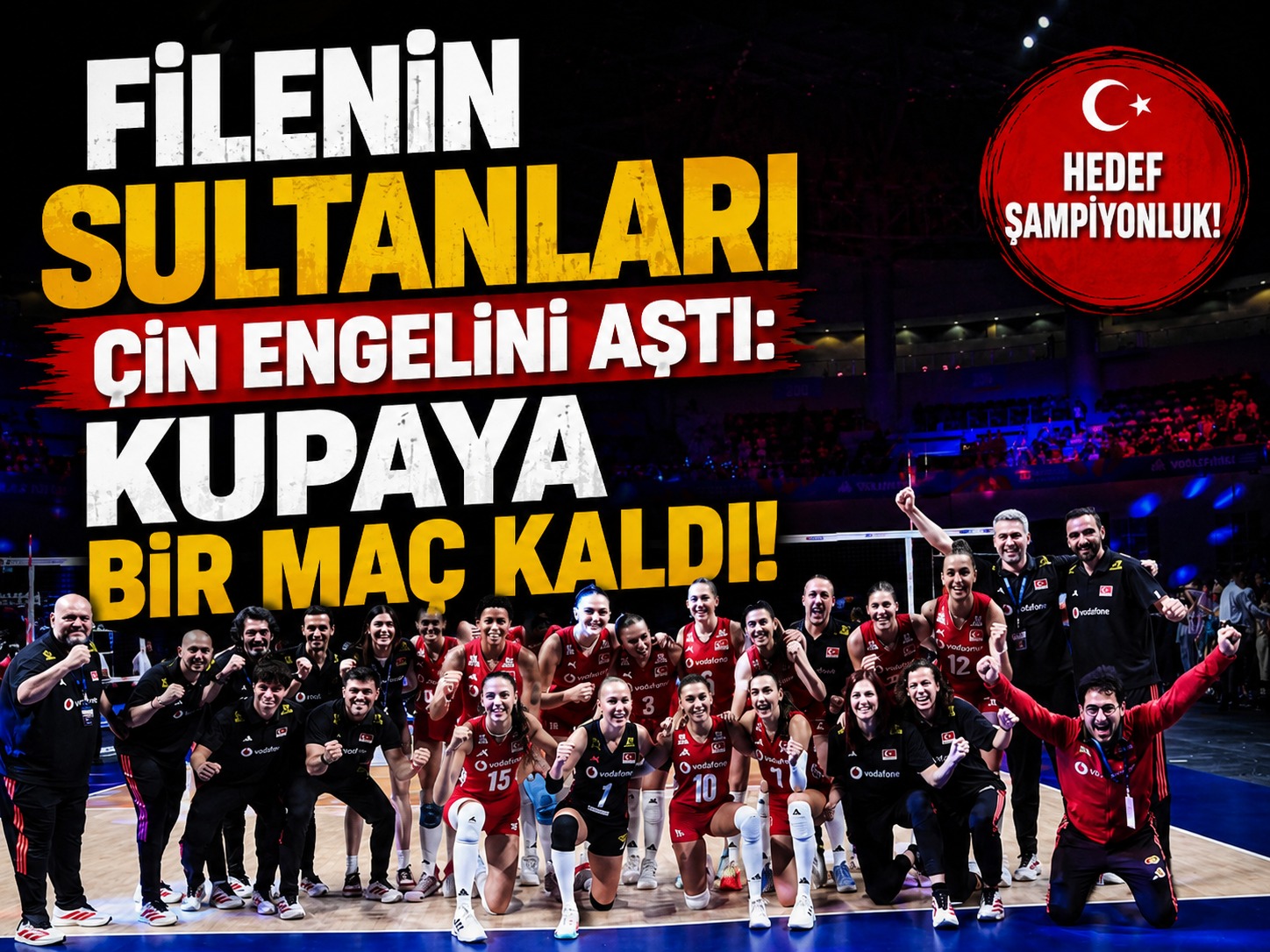 Filenin Sultanları Çin engelini aştı: Kupaya bir maç kaldı