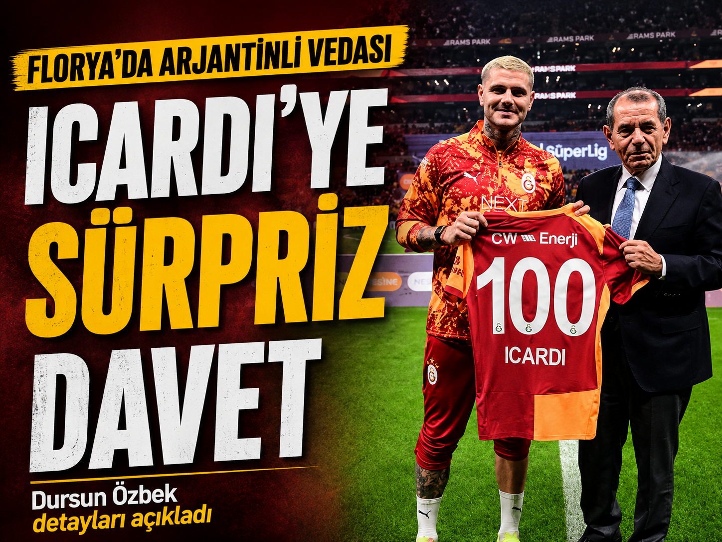 Galatasaray'dan Icardi'ye sürpriz davet! Özbek detayları açıkladı