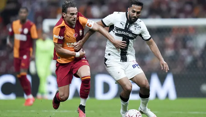 Galatasaray'dan Rennes karşısında nefes kesen prova