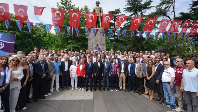 Trabzonspor 59. kuruluş yıl dönümünü törenle kutladı