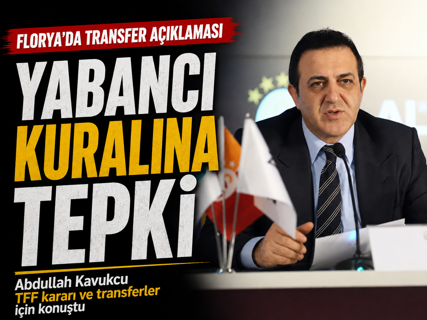 Abdullah Kavukcu'dan flaş çıkış! "Yabancı kulüpleri zengin ediyorlar"