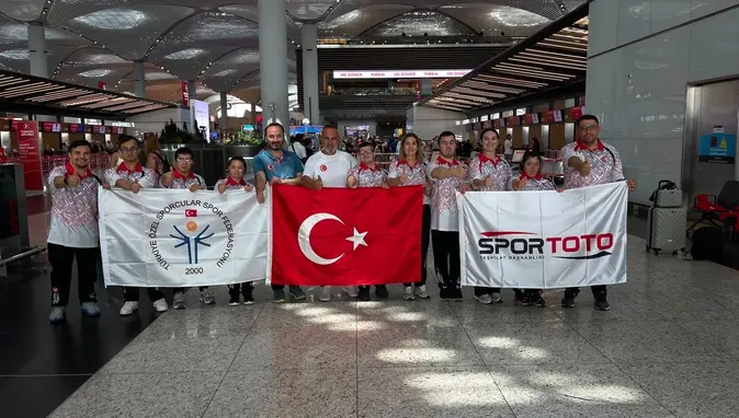 Down Judo Milli Takımı Dünya Şampiyonası için İsveç'te