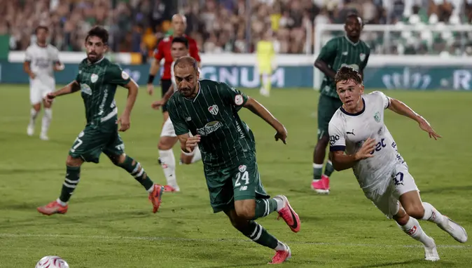 Bursaspor, 1. Lig'e galibiyetle döndü