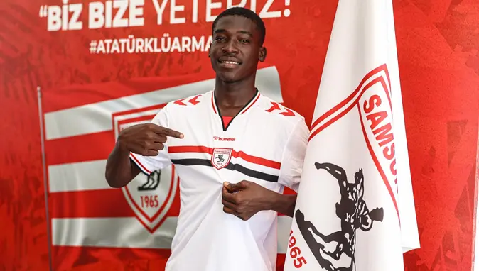 18 yaşındaki Çadlı futbolcu Samsunspor’da