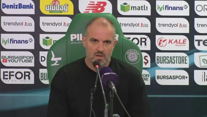 Bursaspor’da Mustafa Er’den İkinci Yarı Eleştirisi