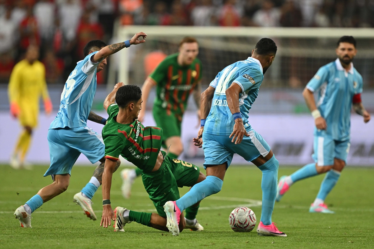 Amedspor ile Erzurumspor ikinci devreye eşitlikle girdi