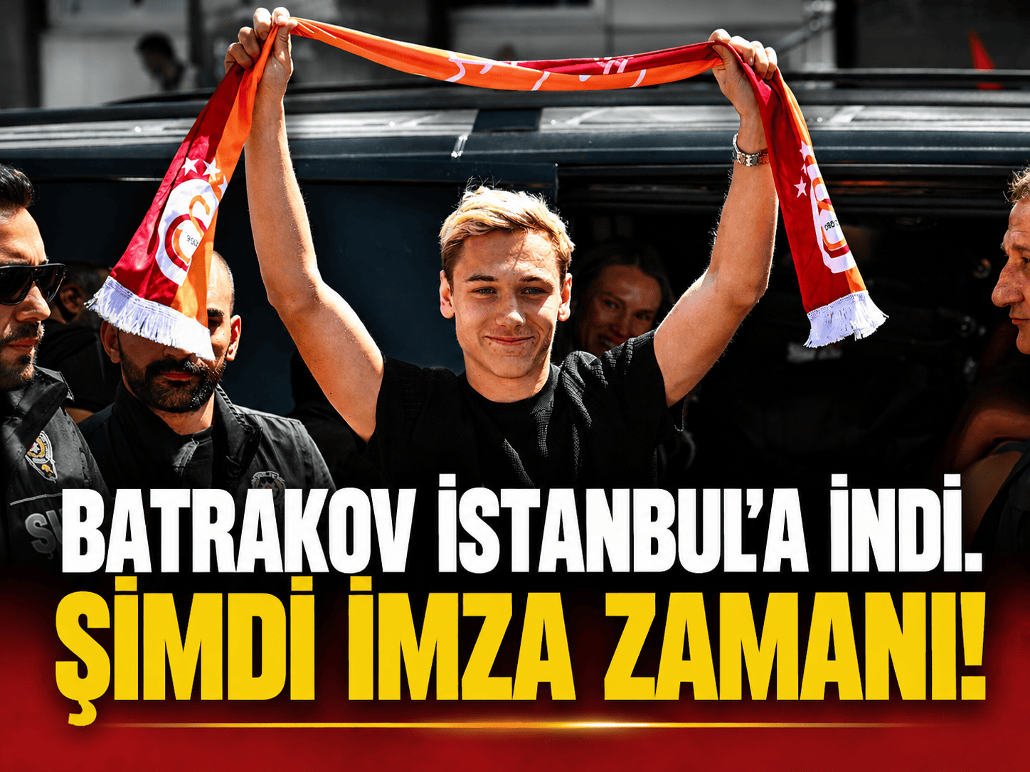 Aleksey Batrakov Galatasaray için İstanbul'da!