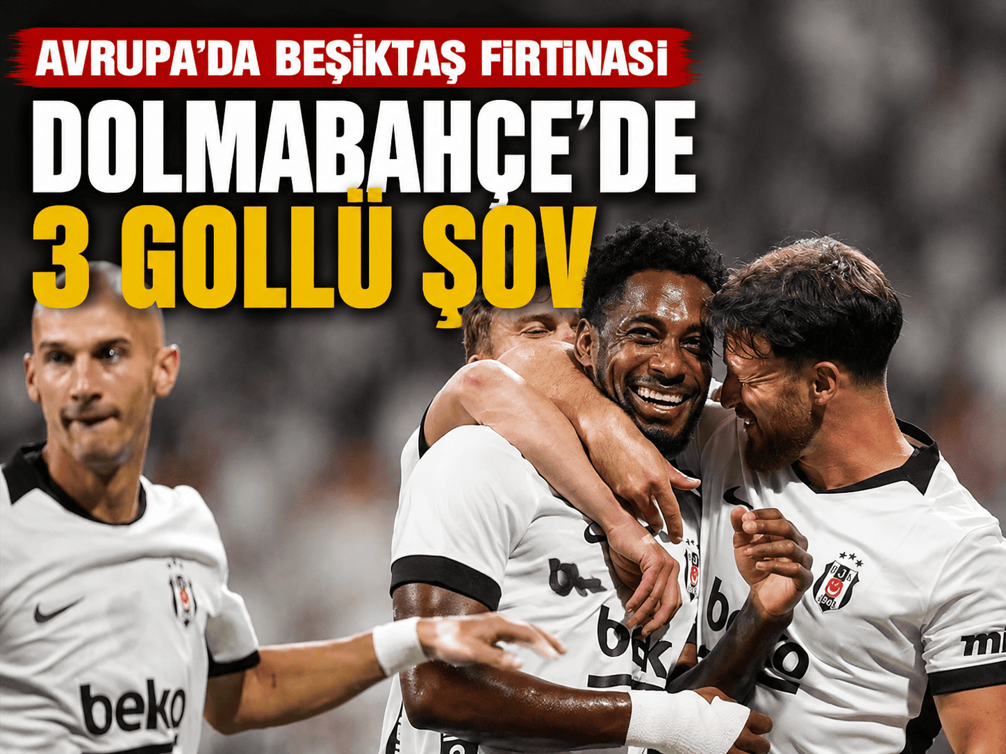 Beşiktaş Dolmabahçe’de rakibine nefes aldırmadı