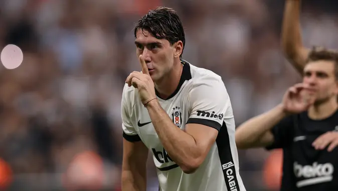 Beşiktaş’ta Vlahovic ilk kez sahaya çıktı!