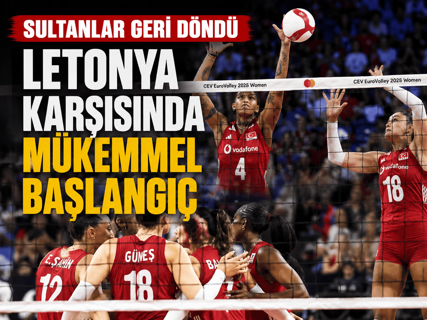 Filenin Sultanları fırtına gibi esti! Letonya’ya set vermedi