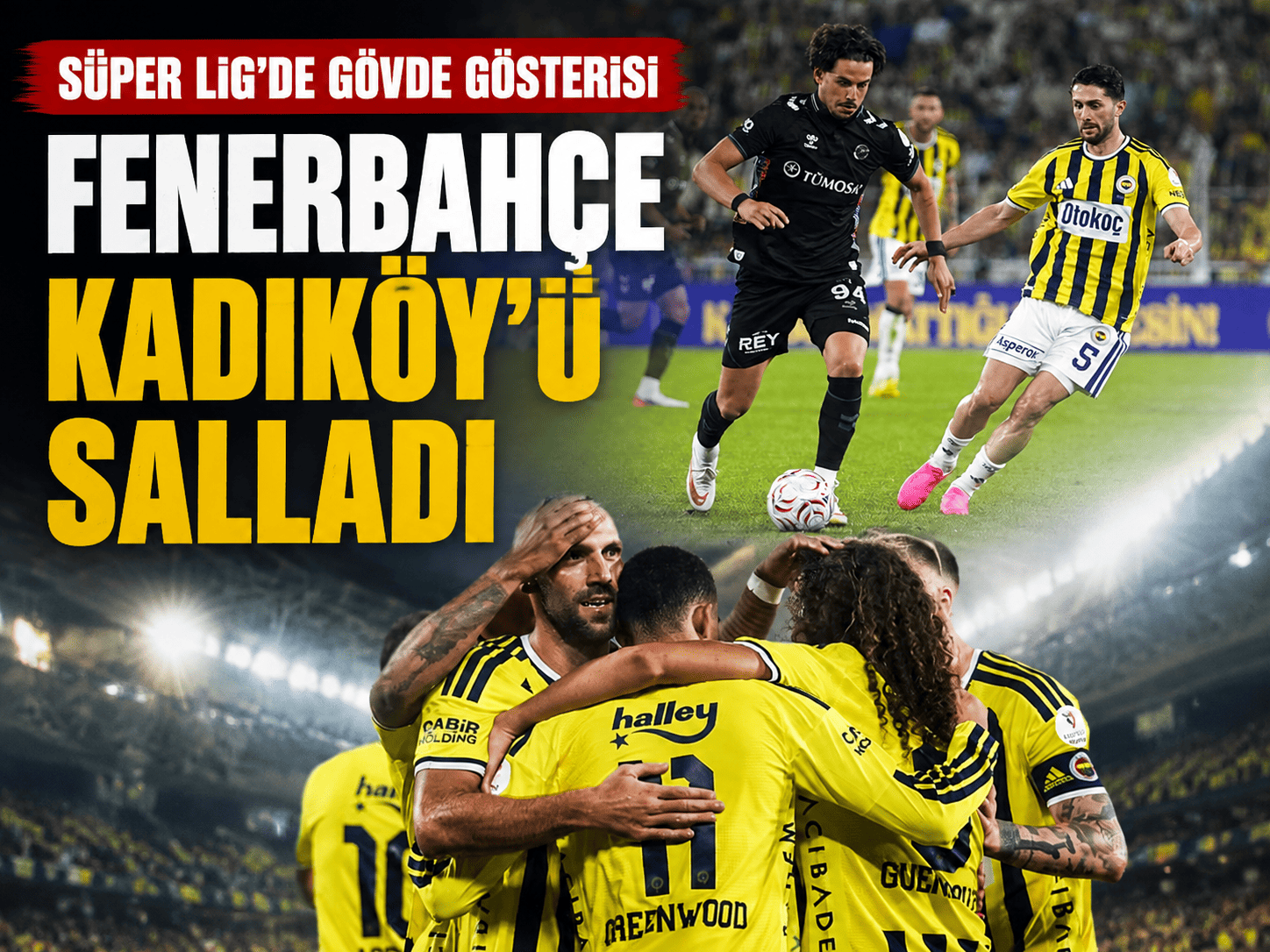 Kadıköy’de gol şöleni! Fenerbahçe Konyaspor’a geçit vermedi