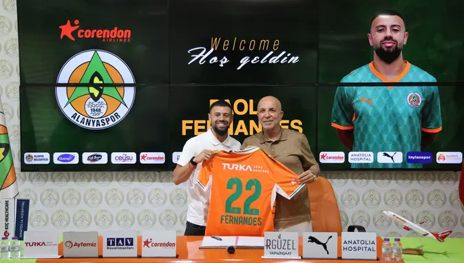 Alanyaspor, Paolo Fernandes'i kiralık olarak kadrosuna kattı