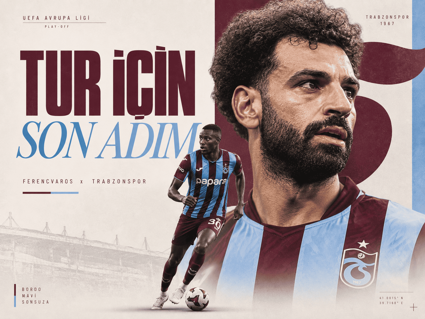Trabzonspor Macaristan’da tur için sahaya çıkıyor