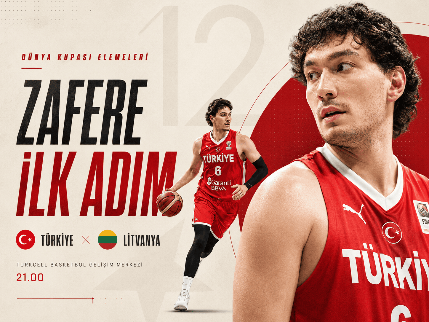 12 Dev Adam, Litvanya karşısında Dünya Kupası mesaisinde