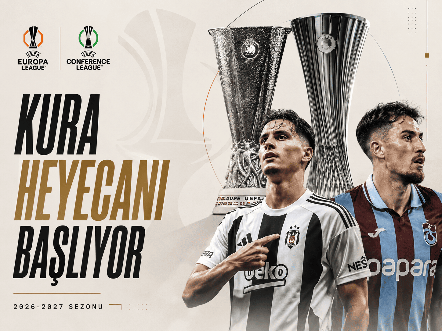 Avrupa Ligi ve Konferans Ligi'nde kura heyecanı