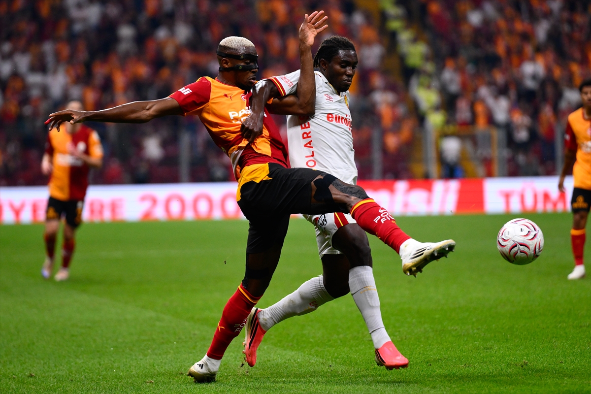 Galatasaray-Göztepe maçında ilk yarı nefes kesti