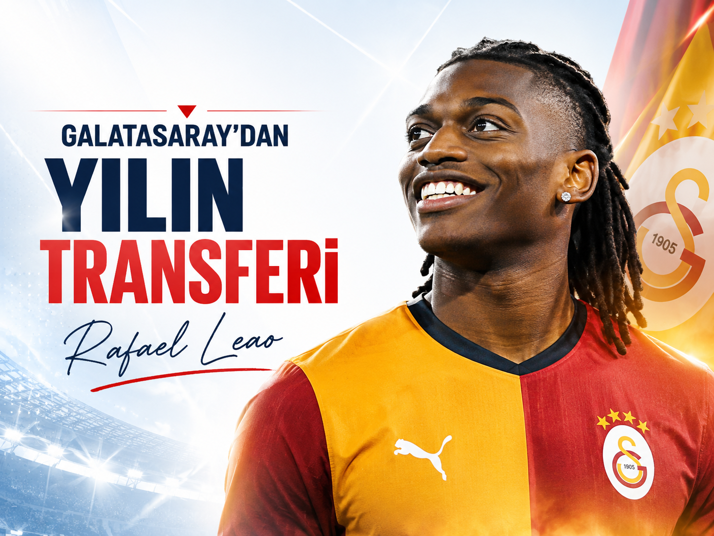 Galatasaray'dan Yılın Transferi: Rafael Leao