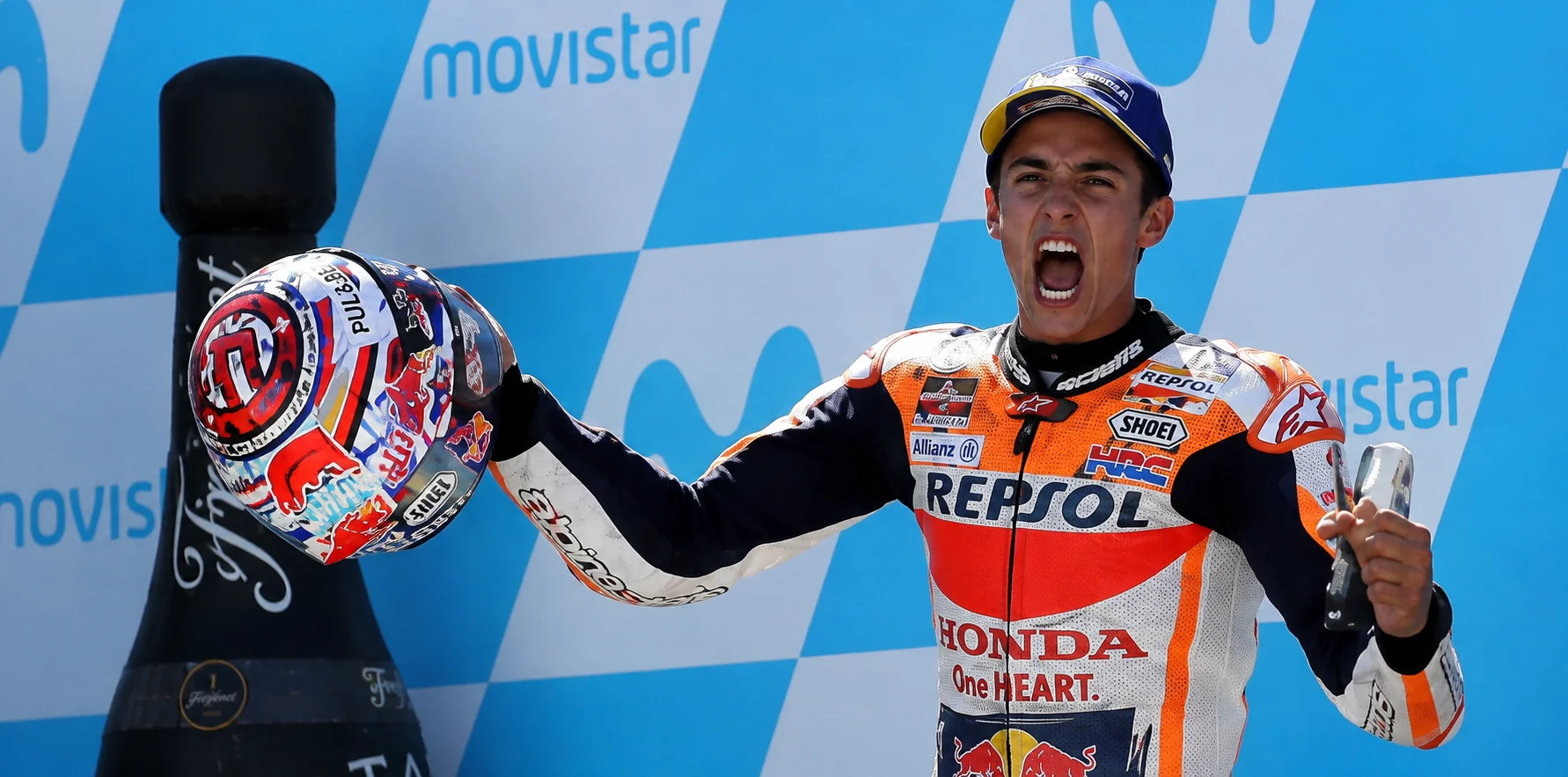 Aragon’da zafer Marc Marquez’in! Toprak son bölümde düştü